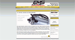 Desktop Screenshot of electricmotorsvc.com